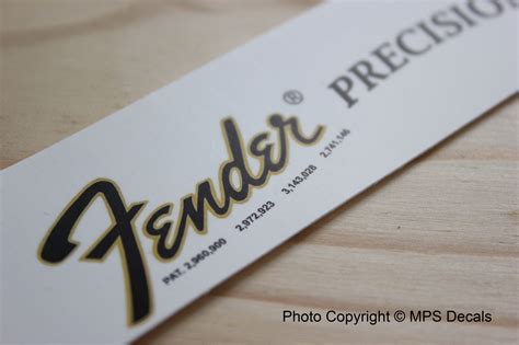 fake fender headstock|fender headstock decals for guitars.